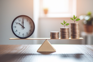 balance-horloge-pieces-salaire
