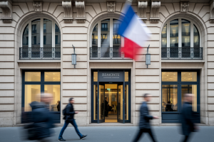 immeuble-bureau-paris-drapeau-francais