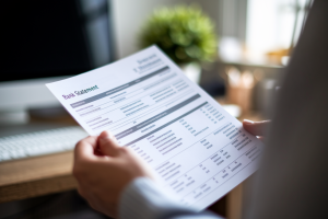 releve-bancaire-main-flou-bureau