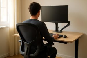 personne-poste-travail-ergonomique-lumiere-naturelle