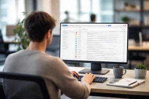 personne-bureau-ordinateur-interface-courrier